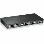 ZYXEL GS2220-50 48-Port Gigabit L2+ Managed and Nebula Pro Cloud Managed Switch with 2 SFP Uplinks - 48 Ports - Gigabit Ethernet - Full CLI Managed and Nebula Pro Cloud Manageable - Lay