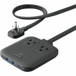 Anker A9129111 Nano Charging Station (6-in-1 67W) Black Full-Speed 67W Charging Streamlined and Sleek 6-in-1 Power Solution