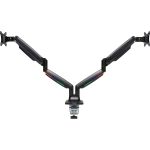 Kensington SmartFit Mounting Arm for Monitor  Flat Panel Display  Curved Screen Display - Black - Landscape/Portrait - Height Adjustable - 2 Display(s) Supported - 13in to 34in Screen S