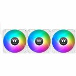 Thermaltake CT120 EX ARGB Sync Cooling Fan - 3 Pack - 4.72in Maximum Fan Diameter - 3 x Fan(s) - 68 CFM Maximum Airflow - 2000 rpm - Hydraulic Bearing - 4 Pin - PWM 12 V  3 Pin - ARGB S