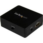 StarTech.com HDMI Audio Extractor - HDMI to 3.5mm Audio Converter - 2.1 Stereo Audio - 1080p - Extract and convert the audio from your HDMI signal to 3.5mm audio in 2.1 stereo sound - H