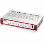 ZYXEL USG FLEX 50H Network Security/Firewall Appliance - Intrusion Prevention - 5 Port - 1000Base-T - Gigabit Ethernet - 1.95 Gbit/s Firewall Throughput - SSL  DES  3DES  AES (256-bit)