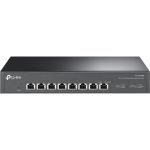 TP-Link TL-SX1008 10G Multi-Gigabit Unmanaged Switch 8 Ports 31.20W Desktop Rack-mountable