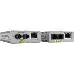 Allied Telesis MMC Transrceiver/Media Converter - Network (RJ-45) - Gigabit Ethernet - 1000Base-T  100/1000Base-X - 1 x Expansion Slots - SFP - 1 x SFP Slots - Power Supply - Wall Mount