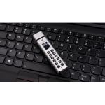 DataLocker K350 64 GB Encrypted USB Drive - 64 GB - USB 3.2 (Gen 1) Type A  USB 2.0 Type A - 190 MB/s Read Speed - 190 MB/s Write Speed - 256-bit AES - 3 Year Warranty - TAA Compliant