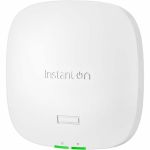 HPE Instant On AP32 Tri Band Wi-Fi 6E IEEE 802.11ax 3.60 Gbit/s Wireless Access Point - Indoor - 2.40 GHz  5 GHz  6 GHz - MIMO Technology - 1 x Network (RJ-45) - 2.5 Gigabit Ethernet -