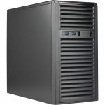 Supermicro SuperChassis Server Case - Mini-tower - Black - 400 W - Micro ATX Motherboard Supported - 1 x Fan(s) Supported - 2 x External 5.25in Bay - 4 x Internal 3.5in Bay - 4x Slot(s)
