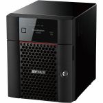 BUFFALO TeraStation 3430DN 4-Bay Secure SMB Desktop NAS 4TB (2x2TB) with Hard Drives Included - 1 x Annapurna Labs Alpine AL524 Quad-core (4 Core) 2 GHz - 4 x HDD Supported - 2 x HDD In