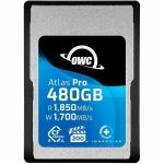 OWC 480GB Atlas Pro CFexpress Type A 4.0 Memory Card - Up to 1700 MB/s Write and 1850 MB/s Read Speeds - 400 MB/s Minimum Sustained Write Speed - VPG200 Certified  Sony Compatible - 3 Y