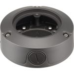 Hanwha Techwin SBO-100B1 Mounting Box for Network Camera - Dark Gray - Aluminum