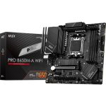 MSI B650MAWIFI Pro B650M-A WIFI Desktop Motherboard AMD B650 Chipset - Socket AM5 - Micro ATX 4 x Memory Slots 802.11AX