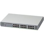 Allied Telesis 24-port 10/100/1000T Unmanaged Switch with Internal PSU - 24 Ports - Gigabit Ethernet - 100/1000Base-T - 2 Layer Supported - Twisted Pair - Desktop  Wall Mountable - Life