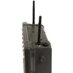 Zebra Whip Antenna (Stubby) - Range - UHF  SHF - 2.4 GHz  5 GHz - 3.7 dBi - VehicleWhip