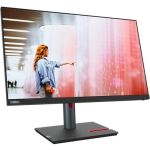 Lenovo ThinkVision P24q-30 24in Class WQHD LED Monitor - 16:9 - Raven Black - 23.8in Viewable - In-plane Switching (IPS) Technology - WLED Backlight - 2560 x 1440 - 16.7 Million Colors
