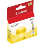 Canon CLI-221 Yellow Ink Cartridge - Yellow - Inkjet