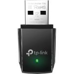 TP-Link Archer T3U - IEEE 802.11ac Dual Band Wi-Fi Adapter for PC Desktop/Notebook - USB 3.0 - 1.27 Gbit/s - 2.40 GHz ISM - 5 GHz UNII - MU-MIMO WiFi Dongle - Supports Windows 11  10  8