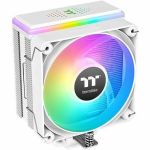 Thermaltake ASTRIA 200 ARGB Lighting CPU Cooler - White - 4.72in Maximum Fan Diameter - 1 x Fan(s) - 4 x Heat Pipe(s) - 65 CFM Maximum Airflow - 1800 rpm - 5V ARGB Header  2510 - 4Pin -