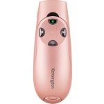 Kensington Presenter Expert Wireless With Green Laser - Rose Gold - Wireless - Radio Frequency - 2.40 GHz - Rose Gold - USB - 4 Button(s) - 1