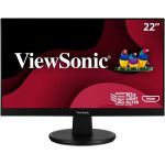 ViewSonic VA2256-MHD 22 Inch IPS 1080p Monitor with Ultra-Thin Bezels  HDMI  DisplayPort and VGA Inputs for Home and Office - 22in Monitor - IPS Technology - Full HD 1920 x 1080p - Free