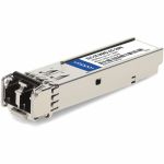 AddOn 10PK Cisco&reg; GLC-SX-MMD Compatible TAA 1000Base-SX SFP Transceiver (MMF  850nm  550m  LC  DOM) - 100% application tested and guaranteed to work