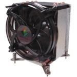 Dynatron K17 Cooling Fan/Heatsink - 3.62in Maximum Fan Diameter - 1 x Fan(s) - 4 x Heat Pipe(s) - 43.36 CFM Maximum Airflow - 2500 rpm - Dual Ball Bearing - 4-pin PWM - Compatible Intel