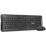 KM610 Wireless Keyboard and Mouse Combo (Black) - Go cordless with a wireless keyboard-mouse combo that connects with plug-and-play ease using a single Stow-n-Go&reg; USB receiver for b