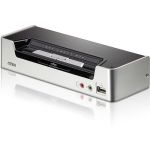Aten CubiQ CS1792 KVM Switch-TAA Compliant - 2 x 1 - 2 x HDMI Digital Audio/Video  2 x Type B USB  2 x Mini-phone Audio  2 x Mini-phone Microphone