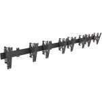 Kanto MBW41PT Wall Mount for Menu Board  Digital Signage Display  Display Screen  TV - Height Adjustable - 4 Display(s) Supported - 40in to 60in Screen Support - 264 lb Load Capacity -