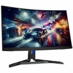 Lenovo Legion R27qc-30 27in Class WQHD Curved Screen Gaming LED Monitor - 16:9 - Raven Black - 27in Viewable - Vertical Alignment (VA) - WLED Backlight - 2560 x 1440 - 16.7 Million Colo