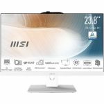MSI Modern AM242TP 1M Modern AM242TP 1M-1094US All-in-One Computer - Intel Core 7 150U - 32 GB - 1 TB SSD - 23.8in Full HD Touchscreen - Desktop - White - Intel Chip - 1920 x 1080 - Win