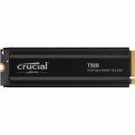 Crucial CT1000T500SSD5 T500 1TB PCIe Gen4 NVMe M.2 Solid State Drive with Heatsink 7300MB/s Reads 6800 MB/s Writes 600TBW