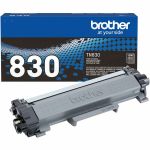 Brother Genuine TN830 Standard Yield Black Toner Cartridge - Laser - Black - Standard Yield - 1 200 Pages - 1 Each