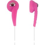 Koss Ke10p Pink Stereo Earbuds Slim - Contour Design Soft Rubber Body - Stereo - Mini-phone (3.5mm) - Wired - 32 Ohm - 40 Hz to 20 kHz - Earbud - Binaural - Open - 4 ft Cable - Pink