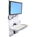 Ergotron StyleView 60-593-216 Lift for Flat Panel Display - White - 24in Screen Support - 30 lb Load Capacity - Steel