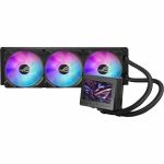 ASUS ROG RYUJIN III 360 ARGB AIO Liquid CPU Cooler 3x ROG 120mm Fans 3.5in LCD Screen Intel/AMD Black