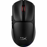 HyperX Pulsefire Fuse Gaming Mouse - Optical - Wireless - 32.81 ft - Bluetooth/Radio Frequency - 2.40 GHz - Black - USB Type A - 12000 dpi - Scroll Wheel - 6 Button(s) - Symmetrical - 1