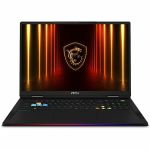 MSI Raider 18 HX AI A2XW RAIDER 18 HX AI A2XWJG-069US 18in Gaming Notebook - UHD+ - 120 Hz - Intel Core Ultra 9 285HX - 64 GB - 2 TB SSD - Core Black - Intel HM870 Chip - 3840 x 2400 -