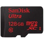 SanDisk SDSQUNC-128G-AN6IA Ultra 128 GB microSDHC - Class 10/UHS-I - 80 MB/s Read - 1 Card CLASS 10 80MB/S UHS-I CARD