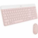 MK470 Slim Combo Ultra-slim  Compact and Quiet Wireless Keyboard & Mouse Combo - USB Mechanical Wireless RF 2.40 GHz Keyboard - USB Wireless RF Mouse - Optical - 1000 dpi - Scroll Wheel