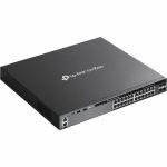 TP-Link Omada 24-Port Gigabit Stackable L3 Managed Switch with 4 10G Slots - 24 Ports - Manageable - Ethernet  10 Gigabit Ethernet - 10/100/1000Base-T  10GBase-X - 28.40 W Power Consump