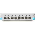 HPE 8 Ports 1G/10GbE SFP+ MACsec v3 zl2 - For Data Networking  Optical NetworkOptical FiberGigabit Ethernet  10 Gigabit Ethernet - 10GBase-X - 10 Gbit/s - 8 x Expansion Slots - SFP+ - 1