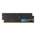 Crucial CT2K32G64C52CU5 64GB (2 x 32GB) 288-Pin RAM DDR5 6400 (PC5 51200) CL52 CUDIMM Desktop Memory Intel XMP 3.0