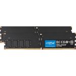 Crucial CT2K64G64C52CU5 128GB (2 x 64GB) 288-Pin RAM DDR5 6400 (PC5 51200) CL52 CUDIMM Desktop Memory Intel XMP 3.0