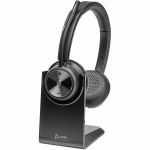 Poly Savi 7300 UC 7320 Headset - Microsoft Teams Certification - Stereo - Wireless - Bluetooth/DECT - 449.5 ft - 20 Hz to 20 kHz - On-ear  Over-the-head - Binaural - Supra-aural - Noise