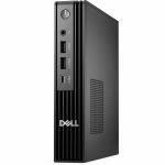 Dell Pro QBM1250 Desktop Computer - Intel Core Ultra 5 235 - vPro Technology - 16 GB - 512 GB SSD - Micro PC - Black - Intel Chip - Windows 11 Pro - Intel DDR5 SDRAM - English (US) Keyb