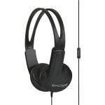 Koss ED1TCi On Ear Headset - Stereo - Mini-phone (3.5mm) - Wired - 32 Ohm - 60 Hz to 20 kHz - Over-the-head  On-ear - Binaural - Supra-aural - 4 ft Cable - Black