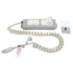 Ergotron 4-Outlets Medical Grade Power Strip - NEMA 5-15P - 4 NEMA 5-15R Hospital Grade - 8ft
