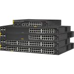 HPE 6100 Ethernet Switch - 12 Ports - Manageable - 2 Layer Supported - Modular - 21.90 W Power Consumption - 139 W PoE Budget - Optical Fiber  Twisted Pair - PoE Ports - 1U - Wall Mount