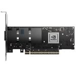NVIDIA MCX715105AS-WEAT ConnectX-7 400Gigabit Ethernet Card - PCI Express 5.0 x16 - 400 Gbit/s Data Transfer Rate - Optical Fiber