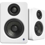 Kanto YU2MW 2.0 Speaker System - 50 W RMS - Matte White - Stand Mountable - Desktop - 80 Hz to 20 kHz - USB - 1